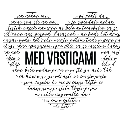 Med vrsticami Med vrsticami